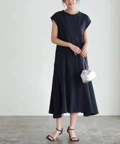 ◆LAUREN RALPH LAUREN◆ストレッチコットンミディドレス フローラル ストレッチ コットン ミディ ドレス
