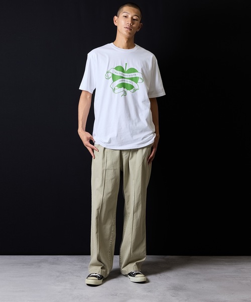 NUMBER (9)INE APPLE_T-SHIRT / アップルモチーフ Tシャツ（T
