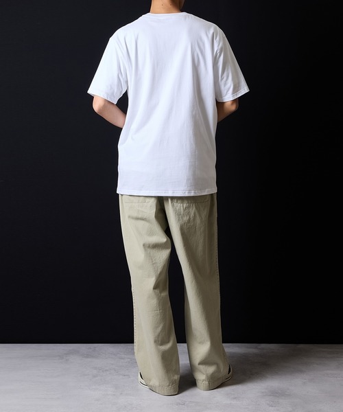 NUMBER (N)INE（ナンバーナイン）の「NUMBER (9)INE APPLE_T-SHIRT / アップルモチーフ Tシャツ（Tシャツ/カットソー・メンズ・ホワイト/ブラック/チャコールグレー/ホワイト系/グレー系その他/ブラック系その他・2/3/4/5）」の18枚目の写真