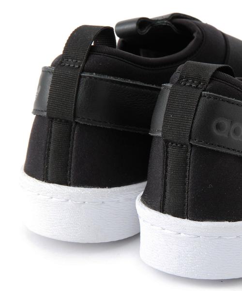 adidas（アディダス）の「アディダス/adidas Superstar SlipOn（スニーカー・レディース・ブラック・23cm/23.5cm/24cm/24.5cm）」の7枚目の写真