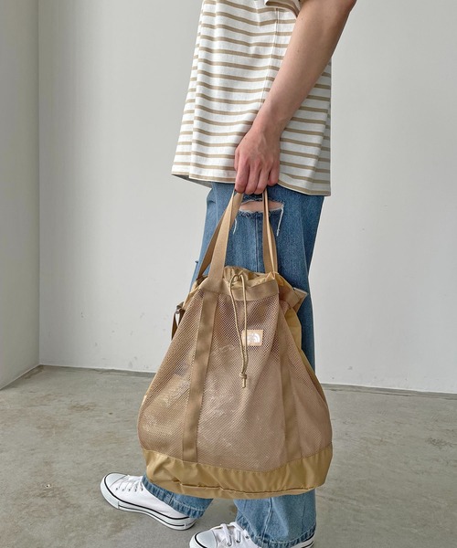 THE NORTH FACE LIGHT MESH TOTE ノースフェイス トートバッグ THE NORTH FACE（ザノースフェイス）の「【THE NORTH FACE