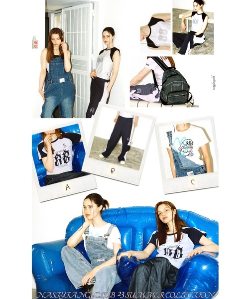 FANCY CLUB(ファンシークラブ)の「A'GEM/9 × .kom『 FANCY CLUB/ファンシークラブ』 CUT-OUT OFF SHOURDER/カットアウトオフショルダー(Tシャツ/カットソー・レディース・ブラック/グレー・FREE)」の12枚目の写真
