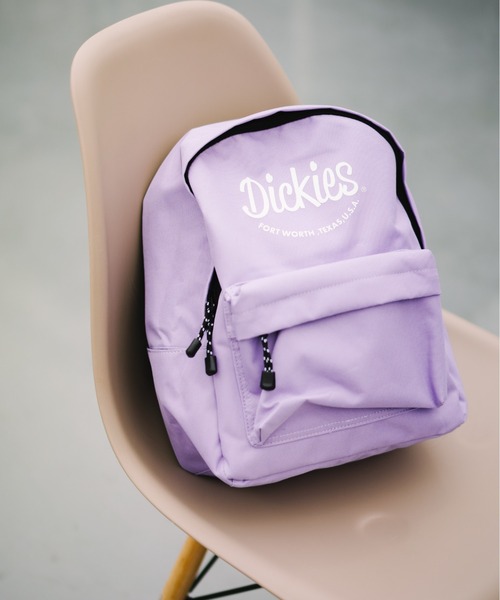 Dickies(ディッキーズ)の「【Dickies】HW LOGO PRINT DAYPACK KIDS / ディッキーズ ロゴプリント デイパック キッズ用(バックパック/リュック・キッズ・ラベンダー/イエロー/ベージュ/グリーン/ブラック/ブルー・FREE)」の5枚目の写真