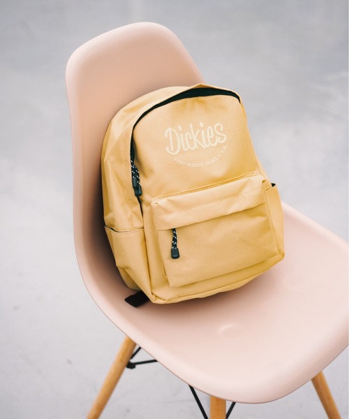 Dickies(ディッキーズ)の「【Dickies】HW LOGO PRINT DAYPACK KIDS / ディッキーズ ロゴプリント デイパック キッズ用(バックパック/リュック・キッズ・ラベンダー/イエロー/ベージュ/グリーン/ブラック/ブルー・FREE)」の2枚目の写真