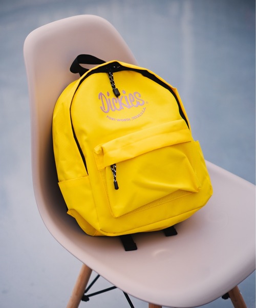 Dickies(ディッキーズ)の「【Dickies】HW LOGO PRINT DAYPACK KIDS / ディッキーズ ロゴプリント デイパック キッズ用(バックパック/リュック・キッズ・ラベンダー/イエロー/ベージュ/グリーン/ブラック/ブルー・FREE)」の6枚目の写真