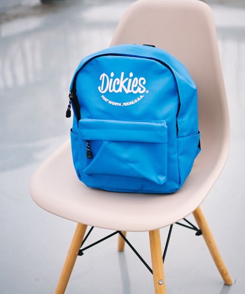 Dickies(ディッキーズ)の「【Dickies】HW LOGO PRINT DAYPACK KIDS / ディッキーズ ロゴプリント デイパック キッズ用(バックパック/リュック・キッズ・ラベンダー/イエロー/ベージュ/グリーン/ブラック/ブルー・FREE)」の4枚目の写真