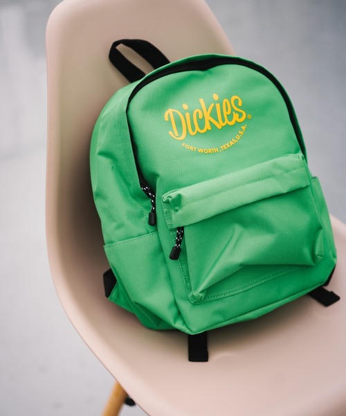Dickies(ディッキーズ)の「【Dickies】HW LOGO PRINT DAYPACK KIDS / ディッキーズ ロゴプリント デイパック キッズ用(バックパック/リュック・キッズ・ラベンダー/イエロー/ベージュ/グリーン/ブラック/ブルー・FREE)」の3枚目の写真