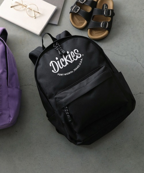 Dickies(ディッキーズ)の「【Dickies】HW LOGO PRINT DAYPACK KIDS / ディッキーズ ロゴプリント デイパック キッズ用(バックパック/リュック・キッズ・ラベンダー/イエロー/ベージュ/グリーン/ブラック/ブルー・FREE)」の9枚目の写真