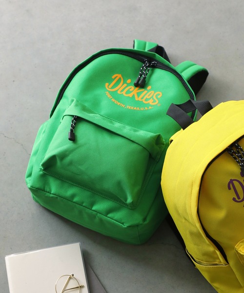 Dickies(ディッキーズ)の「【Dickies】HW LOGO PRINT DAYPACK KIDS / ディッキーズ ロゴプリント デイパック キッズ用(バックパック/リュック・キッズ・ラベンダー/イエロー/ベージュ/グリーン/ブラック/ブルー・FREE)」の11枚目の写真