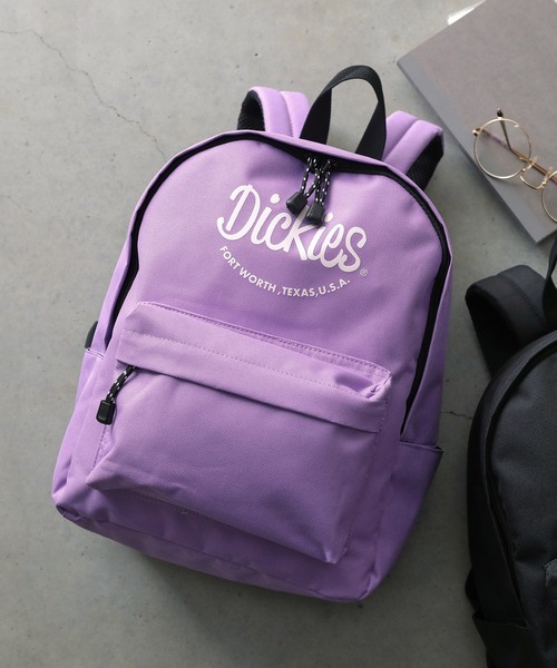 Dickies(ディッキーズ)の「【Dickies】HW LOGO PRINT DAYPACK KIDS / ディッキーズ ロゴプリント デイパック キッズ用(バックパック/リュック・キッズ・ラベンダー/イエロー/ベージュ/グリーン/ブラック/ブルー・FREE)」の13枚目の写真