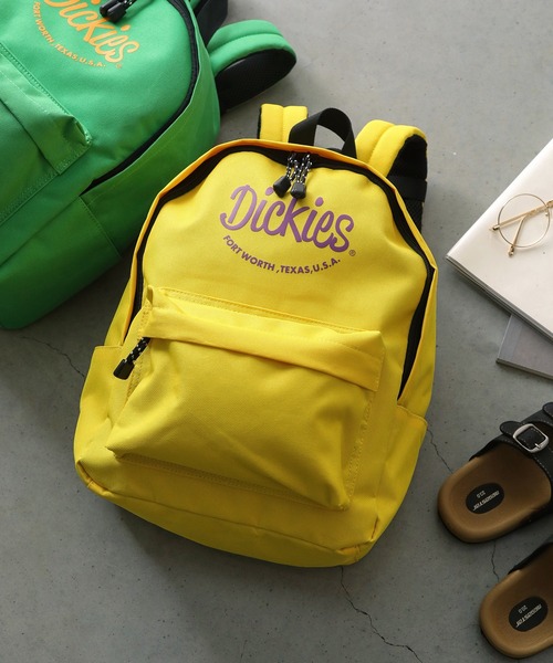 Dickies(ディッキーズ)の「【Dickies】HW LOGO PRINT DAYPACK KIDS / ディッキーズ ロゴプリント デイパック キッズ用(バックパック/リュック・キッズ・ラベンダー/イエロー/ベージュ/グリーン/ブラック/ブルー・FREE)」の14枚目の写真