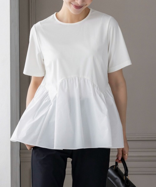 SONO【Summer Stretch】 アンブレラフレアヘムプルオーバー Sono（ソーノ）の「【SONO/ソーノ】【Summwe Stretch