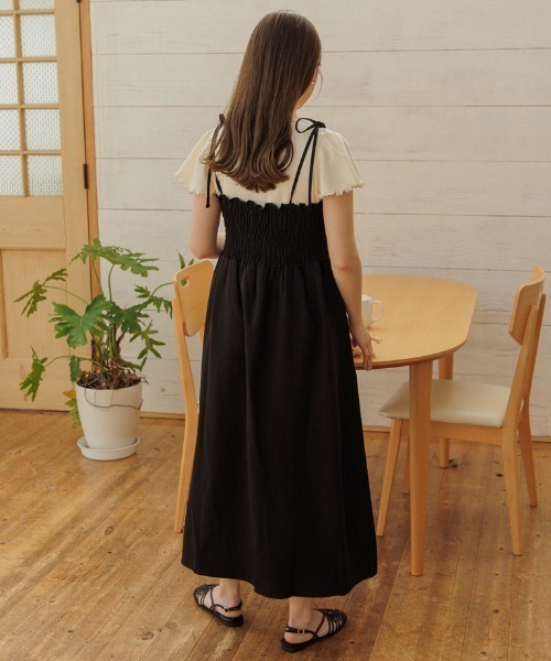 flower（フラワー）の「ラッフルスリーブティーズ（Tシャツ/カットソー・レディース・アイボリー/ブラック/ベージュ・FREE）」の21枚目の写真