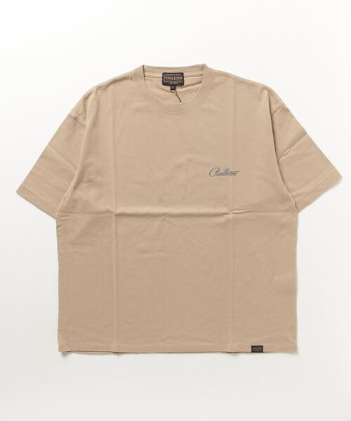 PENDLETON(ペンドルトン)の「バックプリントT(Tシャツ/カットソー・メンズ・レッド/ホワイト系その他/ライトブルーグレー/ライトベージュ/ブラック/オートミール/ネイビー/ベージュ/チャコール/ミント/オフホワイト/チャコールグレー/グレー/ターコイズブルー・LARGE/MEDIUM)」の9枚目の写真