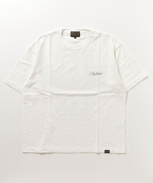 PENDLETON(ペンドルトン)の「バックプリントT(Tシャツ/カットソー・メンズ・レッド/ホワイト系その他/ライトブルーグレー/ライトベージュ/ブラック/オートミール/ネイビー/ベージュ/チャコール/ミント/オフホワイト/チャコールグレー/グレー/ターコイズブルー・LARGE/MEDIUM)」の4枚目の写真