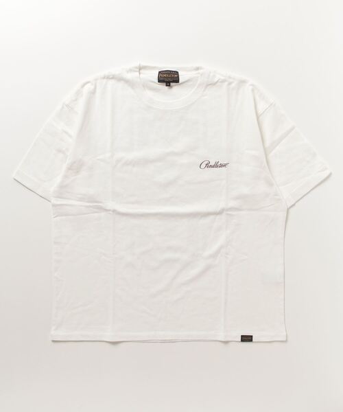PENDLETON(ペンドルトン)の「バックプリントT(Tシャツ/カットソー・メンズ・レッド/ホワイト系その他/ライトブルーグレー/ライトベージュ/ブラック/オートミール/ネイビー/ベージュ/チャコール/ミント/オフホワイト/チャコールグレー/グレー/ターコイズブルー・LARGE/MEDIUM)」の3枚目の写真