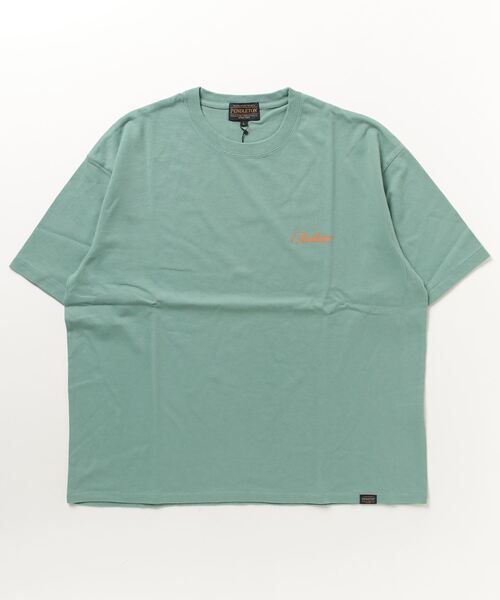 PENDLETON(ペンドルトン)の「バックプリントT(Tシャツ/カットソー・メンズ・レッド/ホワイト系その他/ライトブルーグレー/ライトベージュ/ブラック/オートミール/ネイビー/ベージュ/チャコール/ミント/オフホワイト/チャコールグレー/グレー/ターコイズブルー・LARGE/MEDIUM)」の11枚目の写真