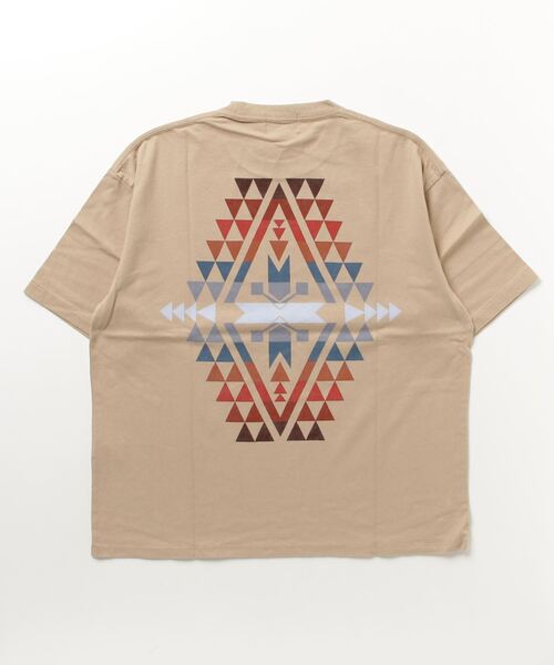 PENDLETON(ペンドルトン)の「バックプリントT(Tシャツ/カットソー・メンズ・レッド/ホワイト系その他/ライトブルーグレー/ライトベージュ/ブラック/オートミール/ネイビー/ベージュ/チャコール/ミント/オフホワイト/チャコールグレー/グレー/ターコイズブルー・LARGE/MEDIUM)」の16枚目の写真