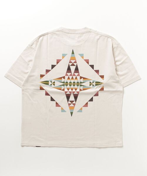 PENDLETON(ペンドルトン)の「バックプリントT(Tシャツ/カットソー・メンズ・レッド/ホワイト系その他/ライトブルーグレー/ライトベージュ/ブラック/オートミール/ネイビー/ベージュ/チャコール/ミント/オフホワイト/チャコールグレー/グレー/ターコイズブルー・LARGE/MEDIUM)」の17枚目の写真