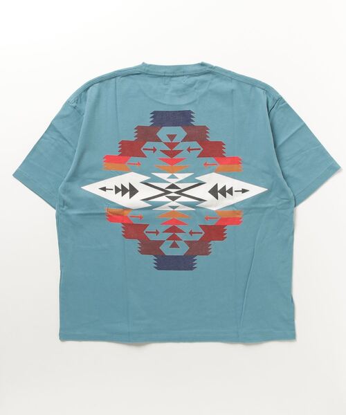 PENDLETON(ペンドルトン)の「バックプリントT(Tシャツ/カットソー・メンズ・レッド/ホワイト系その他/ライトブルーグレー/ライトベージュ/ブラック/オートミール/ネイビー/ベージュ/チャコール/ミント/オフホワイト/チャコールグレー/グレー/ターコイズブルー・LARGE/MEDIUM)」の20枚目の写真