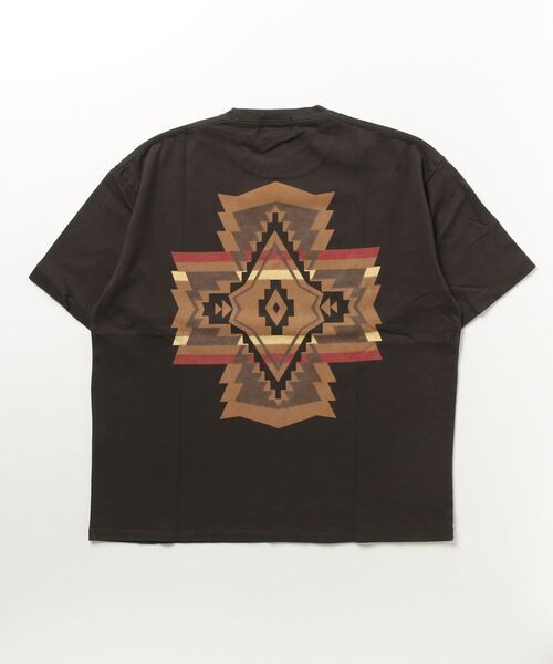 PENDLETON(ペンドルトン)の「バックプリントT(Tシャツ/カットソー・メンズ・レッド/ホワイト系その他/ライトブルーグレー/ライトベージュ/ブラック/オートミール/ネイビー/ベージュ/チャコール/ミント/オフホワイト/チャコールグレー/グレー/ターコイズブルー・LARGE/MEDIUM)」の22枚目の写真