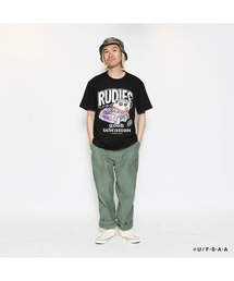 RUDIE'SxCRAYON SHINCHAN LOCAL DRIVE TEE / ルーディーズ クレヨンしんちゃん ローカル ドライブ Tシャツ