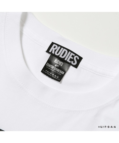 RUDIE'S(ルーディーズ)の「RUDIE'SxCRAYON SHINCHAN LOCAL DRIVE TEE / ルーディーズ クレヨンしんちゃん ローカル ドライブ Tシャツ(Tシャツ/カットソー・メンズ・ホワイト/ブラック・L/M/S/XXL/XL)」の12枚目の写真