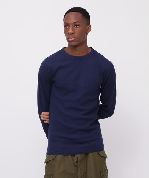 DAILY/デイリー》L/S THERMAL CREW NECK T-SHIRT / 長袖 サーマル