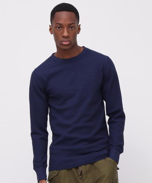 DAILY/デイリー》L/S THERMAL CREW NECK T-SHIRT / 長袖 サーマル
