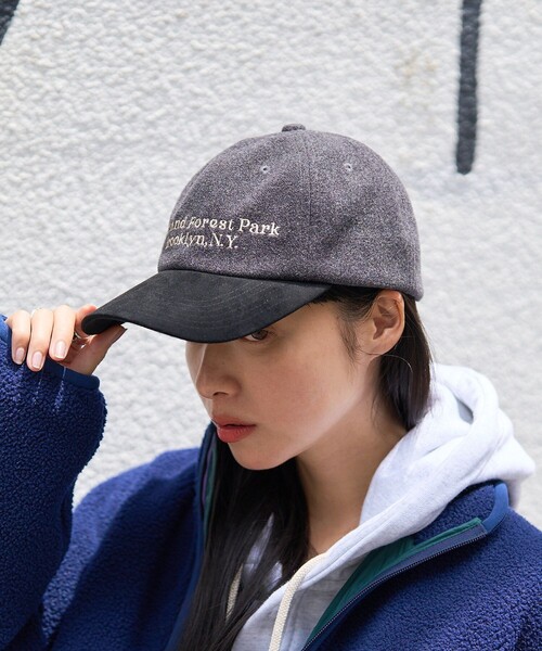 FREAK'S STORE（フリークスストア）の「コンビメルトンキャップ（キャップ・レディース・ブラック/ベージュ・ONE SIZE）」の9枚目の写真