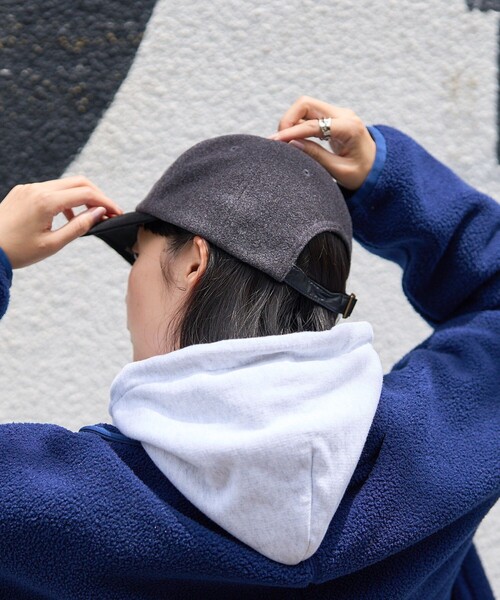 FREAK'S STORE（フリークスストア）の「コンビメルトンキャップ（キャップ・レディース・ブラック/ベージュ・ONE SIZE）」の8枚目の写真