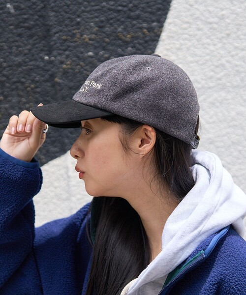 FREAK'S STORE（フリークスストア）の「コンビメルトンキャップ（キャップ・レディース・ブラック/ベージュ・ONE SIZE）」の13枚目の写真