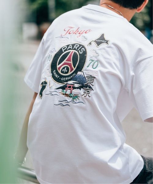 Paris Saint-Germain】TOKYO刺しゅう Tシャツ（Tシャツ