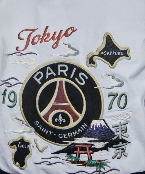Paris Saint-Germain】TOKYO刺しゅう Tシャツ（Tシャツ