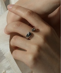 金属アレルギー対応 ニュアンスドロップフォークリング 11号 サージカルステンレ