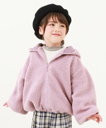 devirock（デビロック）の「洗える プードルボア バルーンパーカー（ブルゾン・キッズ）」