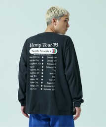 MANASTASH/マナスタッシュ/ HEMP L/S TEE HEMP TOUR /ヘンプロングスリーブTシャツ ヘンプツアー