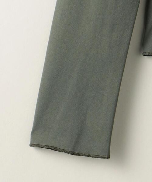 ASTRAET（アストラット）の「＜ASTRAET＞ナイロンポリウレタン ハイネックカットソー（Tシャツ/カットソー・レディース・ブラック/ダークグリーン・FREE）」の19枚目の写真