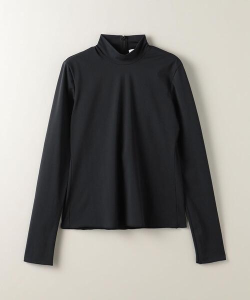 ASTRAET（アストラット）の「＜ASTRAET＞ナイロンポリウレタン ハイネックカットソー（Tシャツ/カットソー・レディース・ブラック/ダークグリーン・FREE）」の22枚目の写真