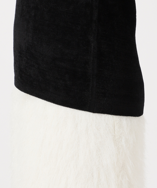 トップス CITYSHOP VELVET U NECK PULLOVER CITYSHOP（シティーショップ）の「VELVET TOUCH U NECK PULLOVER