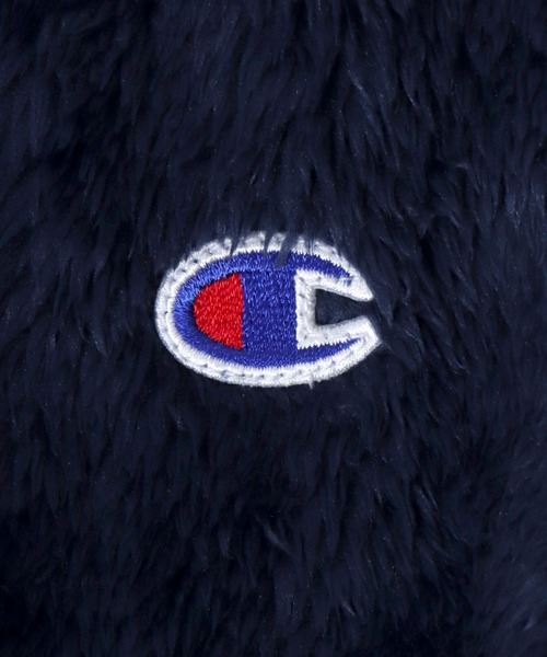 Champion（チャンピオン）シェルパフリース ボア ジップアップ パーカージャケット/ファーブルゾン