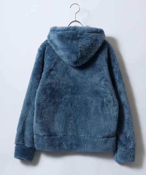 Champion（チャンピオン）シェルパフリース ボア ジップアップ パーカージャケット/ファーブルゾン