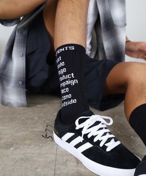 bodysong.（ボディソング）の「BODYSONG./ボディソング SOCKS! ソックス（ソックス/靴下・メンズ・ブラック系2/ブラック系1/ホワイト系1/ホワイト系2/ブラック系/ピンク/ブラック/グレー/ブルー/ブラック系4/ブラック系3・FREE）」の5枚目の写真