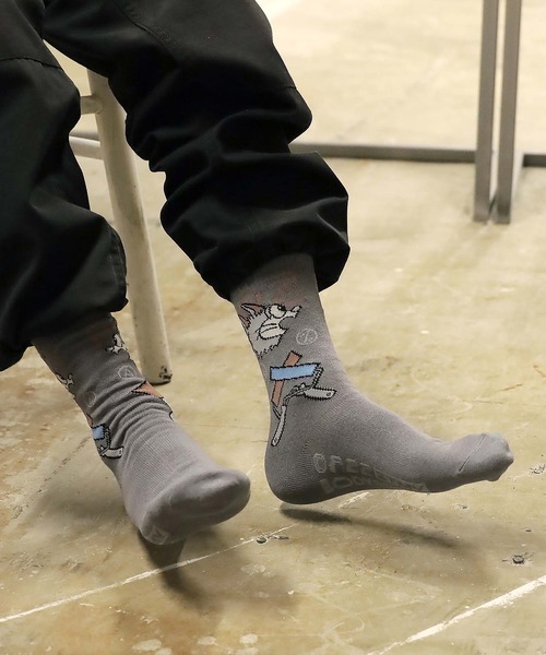 bodysong.（ボディソング）の「BODYSONG./ボディソング SOCKS! ソックス（ソックス/靴下・メンズ・ブラック系2/ブラック系1/ホワイト系1/ホワイト系2/ブラック系/ピンク/ブラック/グレー/ブルー/ブラック系4/ブラック系3・FREE）」の9枚目の写真