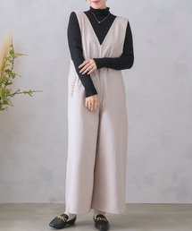 パール付きサロペット