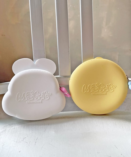 SPINNS（スピンズ）の「【んぽちゃむ/きみまろ】シリコンポーチ（ポーチ・レディース・D/E・ONESIZE）」の7枚目の写真