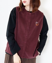 EMAGO ラッパ刺繍ベスト