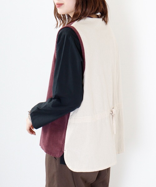 EMAGO ラッパ刺繍ベスト（ベスト）｜Emago（イマゴ）