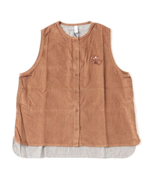 EMAGO ラッパ刺繍ベスト（ベスト）｜Emago（イマゴ）