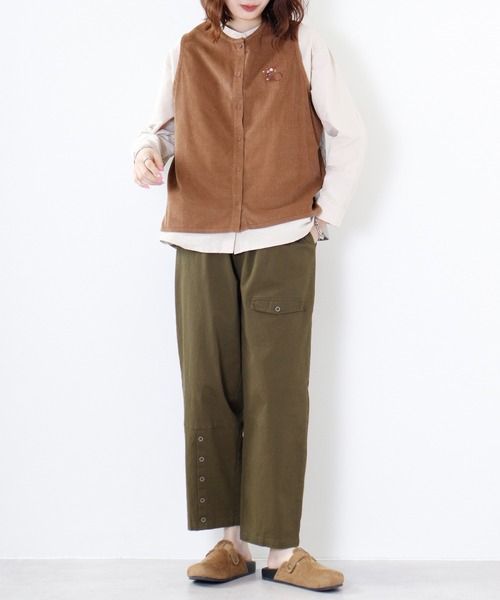 EMAGO ラッパ刺繍ベスト（ベスト）｜Emago（イマゴ）